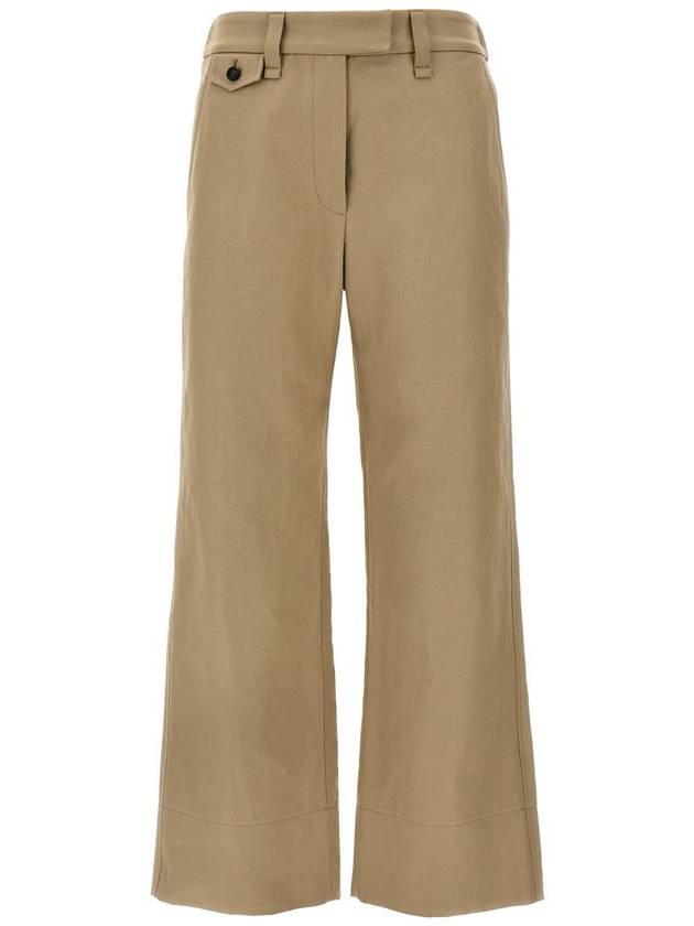 Brunello Cucinelli Linen Cotton Trousers - BRUNELLO CUCINELLI - BALAAN 1