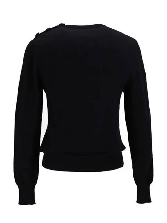 Crewneck men's knit black 210800 007 - HYDROGEN - BALAAN 2