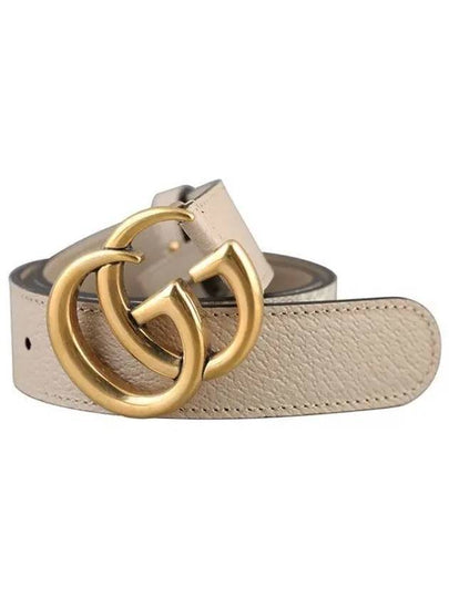 GG Marmont Supreme Belt Beige - GUCCI - BALAAN 2