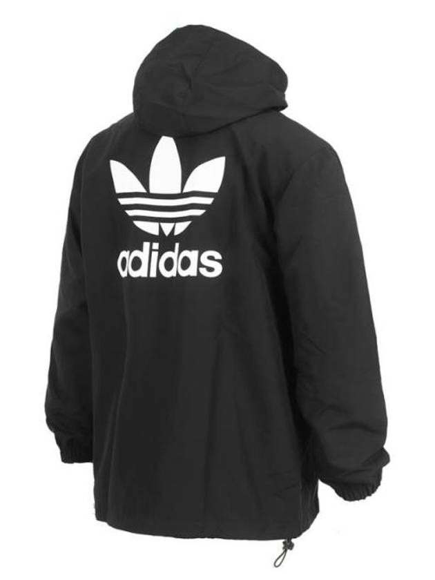 Trefoil Windbreaker Black - ADIDAS - BALAAN 3