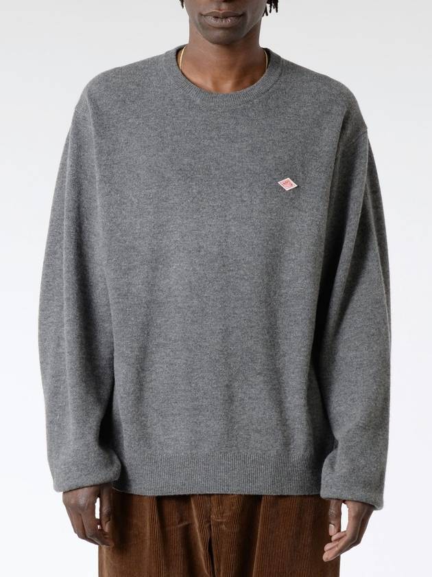 Lambswool crewneck knit - DANTON - BALAAN 1