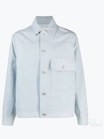 Raja SNM Denim Jacket ICE Blue 840 Lazar - STUDIO NICHOLSON - BALAAN 1