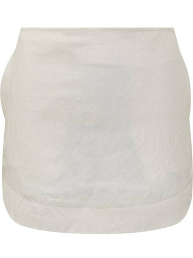 JW Anderson Curved Hem Mini Skirt - JW ANDERSON - BALAAN 1