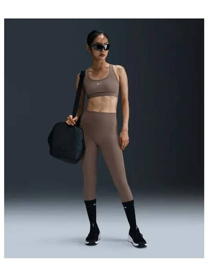 One Seamless High Waist Leggings Mink Brown - NIKE - BALAAN 2