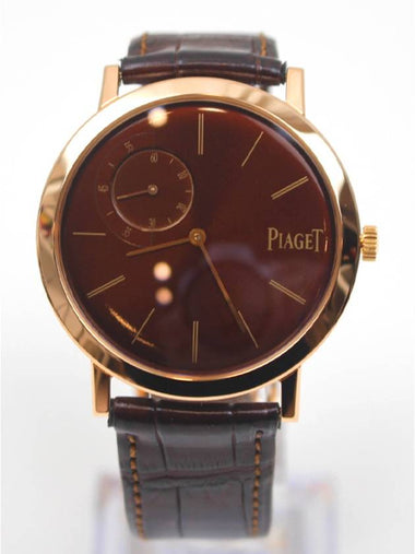 Altiplano See through Back Rose Gold Box Men s Watch 41mm P10582 - PIAGET - BALAAN 1