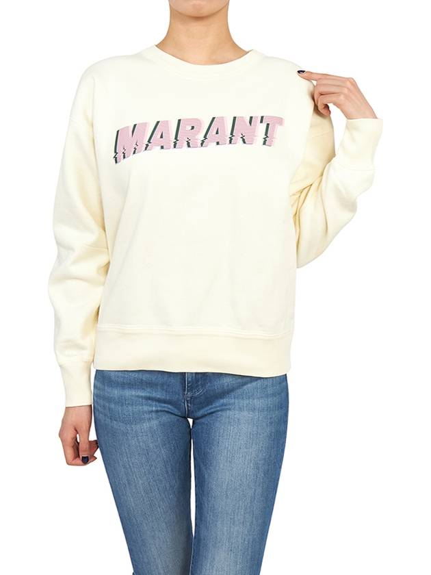 Mobily Women's Brushed Sweatshirt SW0011FA A1M82E 90VA - ISABEL MARANT - BALAAN 5