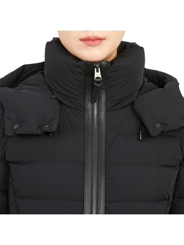 Farren Farren hood long padded black - MACKAGE - BALAAN.