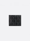 CD Diamond Canvas Half Wallet Black - DIOR - BALAAN 2