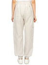 Cotton Cargo Track Pants White - MONCLER - BALAAN 5