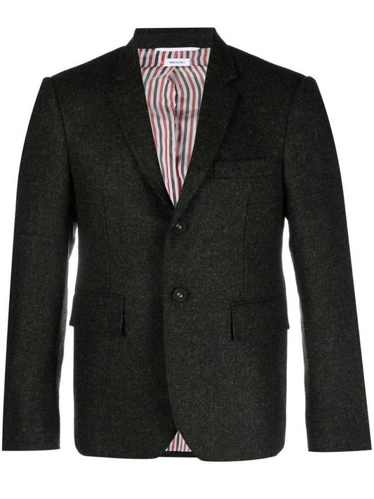 long sleeve cashmere blazer MJC001A03793 - THOM BROWNE - BALAAN