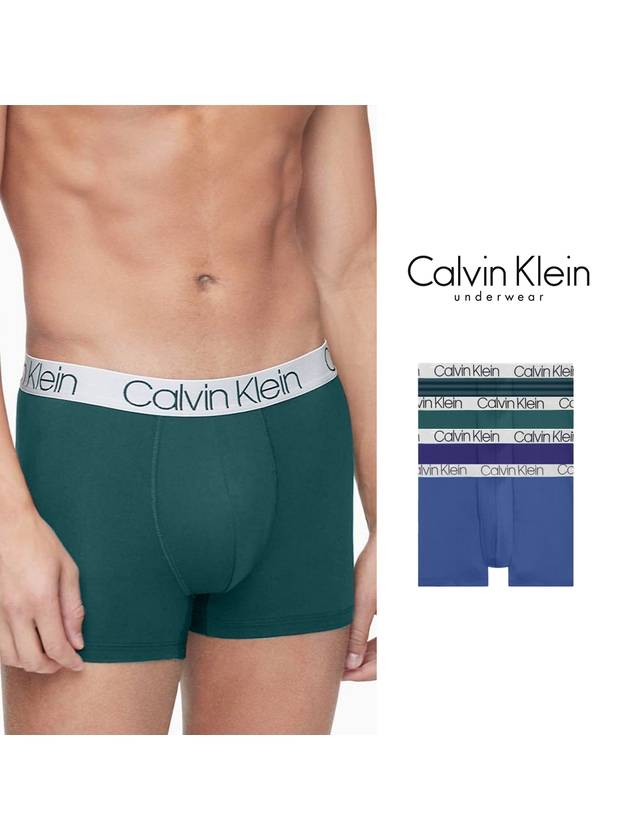 Underwear CK Men's Underwear Draw Chromatic Microfiber Boxer Briefs Set of 4 - CALVIN KLEIN - BALAAN 5