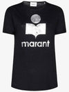 24SS Women s Coldy Short Sleeve T Shirt TS0004FA A1N10E 01BK - ISABEL MARANT - BALAAN 1