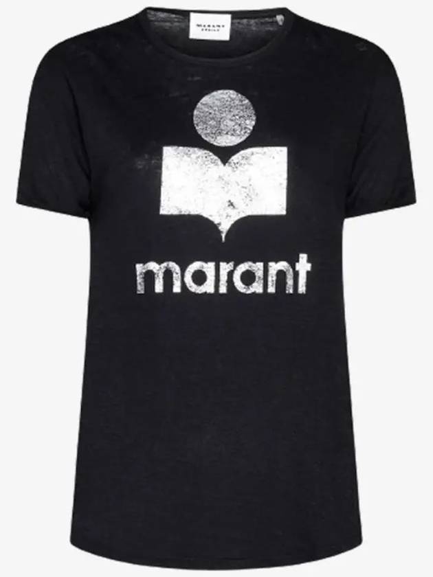 24SS Women s Coldy Short Sleeve T Shirt TS0004FA A1N10E 01BK - ISABEL MARANT - BALAAN 1