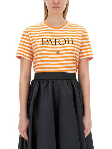 T-SHIRT WITH LOGO - PATOU - BALAAN 1