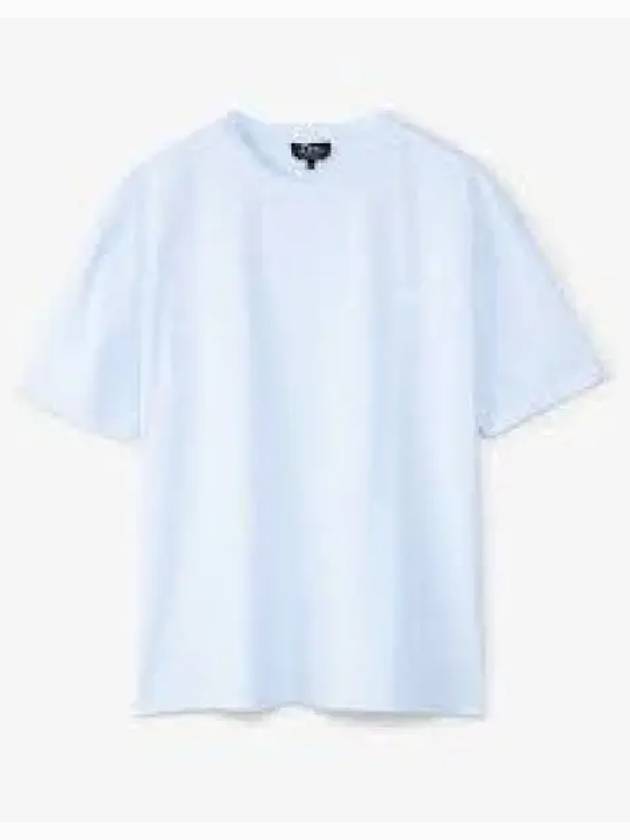 Joachim Short Sleeve T-shirt Blue - A.P.C. - BALAAN 2