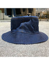 Acne Logo Patch Denim Bucket Hat Indigo Blue C40297 135 - PRADA - BALAAN 3