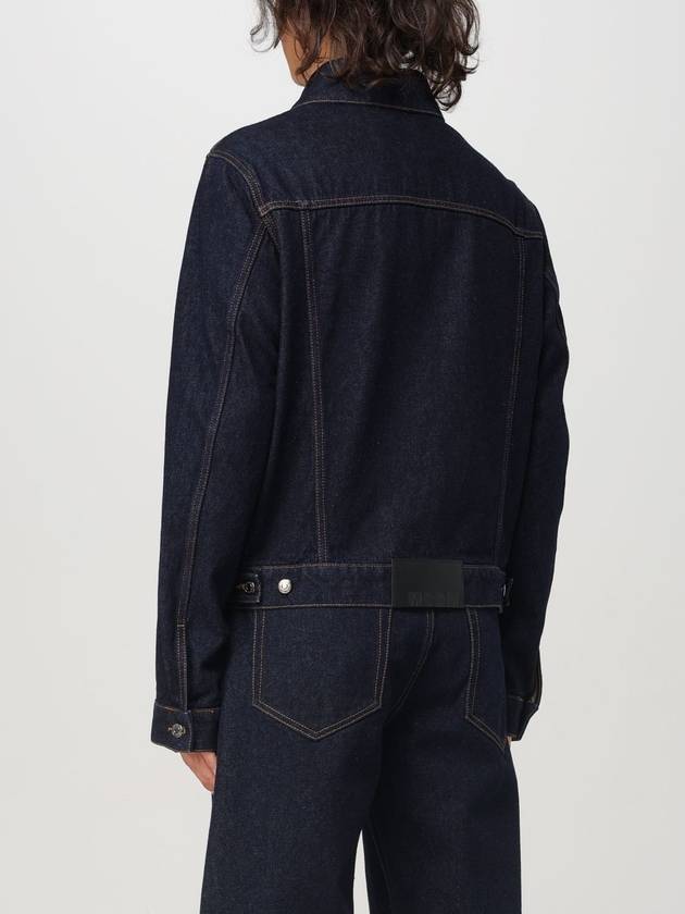 Blue denim jacket 3740MH230L 247599 89 - MSGM - BALAAN 3