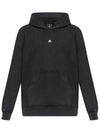 Logo Plaque Long Sleeve Hooded Black - MOOSE KNUCKLES - BALAAN 3