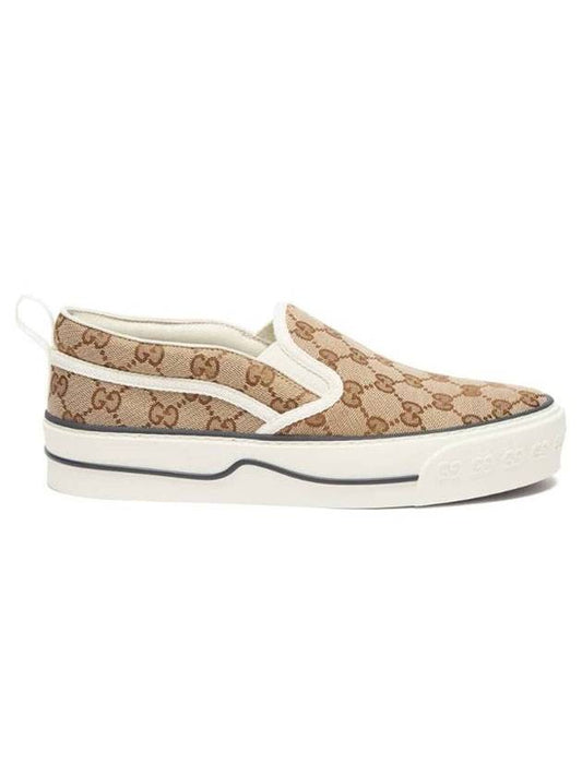 Tennis 1977 Slip-On Beige - GUCCI - BALAAN 1