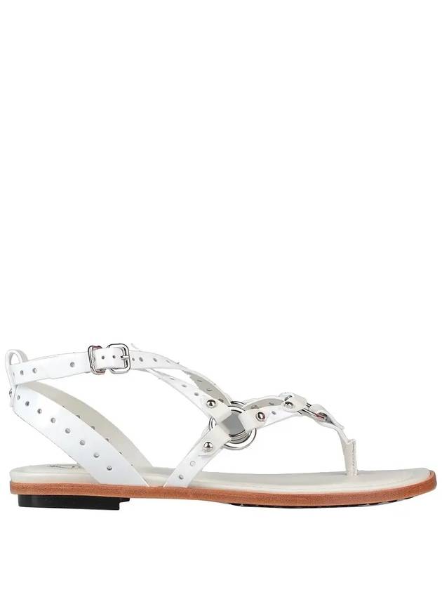 TODS Women's Sandals Flip Flops White WHITE 230mm - TOD'S - BALAAN 6