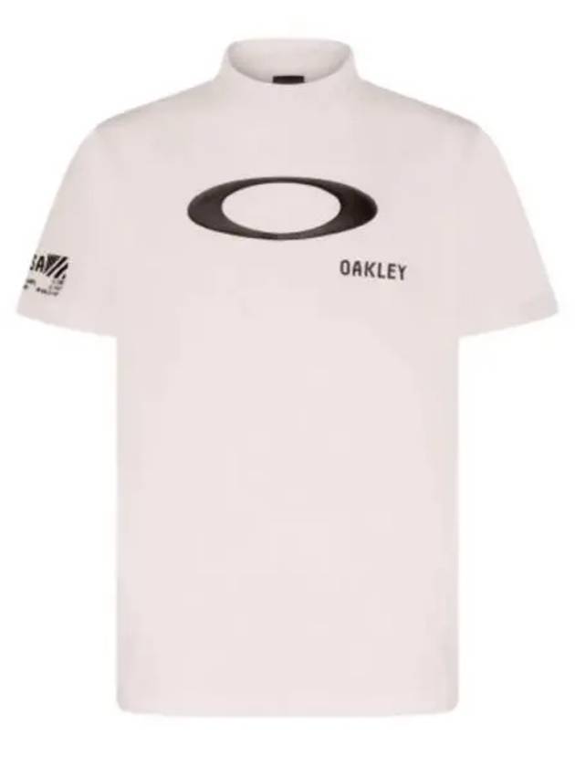 24 ELLIPSE LOGO MOCK FOA406524 white t shirt - OAKLEY - BALAAN 1