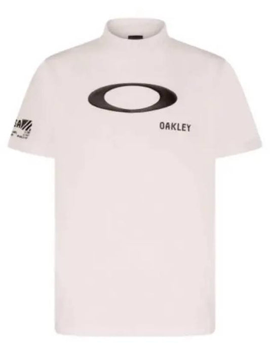 24 ELLIPSE LOGO MOCK FOA406524 white t shirt - OAKLEY - BALAAN 1