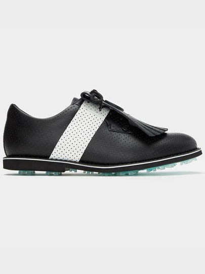 Gallivanter Perforated Leather Killtie Spike Shoes Onyx - G/FORE - BALAAN 2