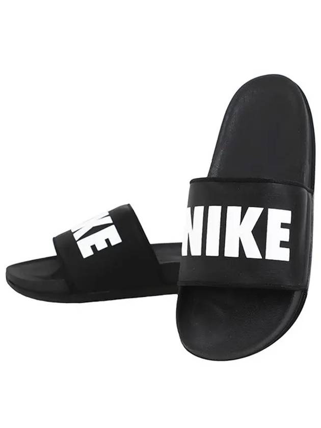 Off Court Logo Slippers Black - NIKE - BALAAN 3