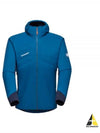 Men's Rime Light IN Flex Hooded Jacket Blue - MAMMUT - BALAAN 2