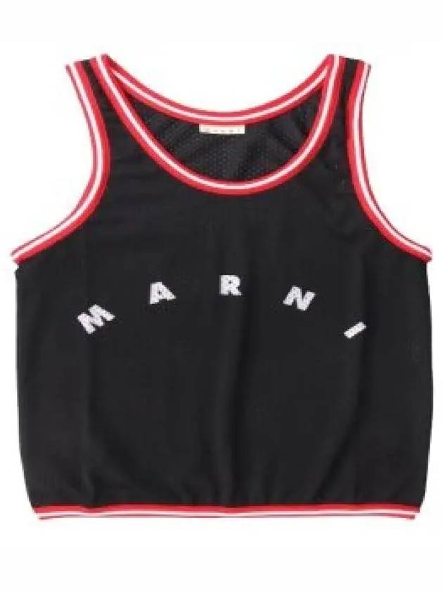 Basket Tank Top Tote Bag Black - MARNI - BALAAN 2