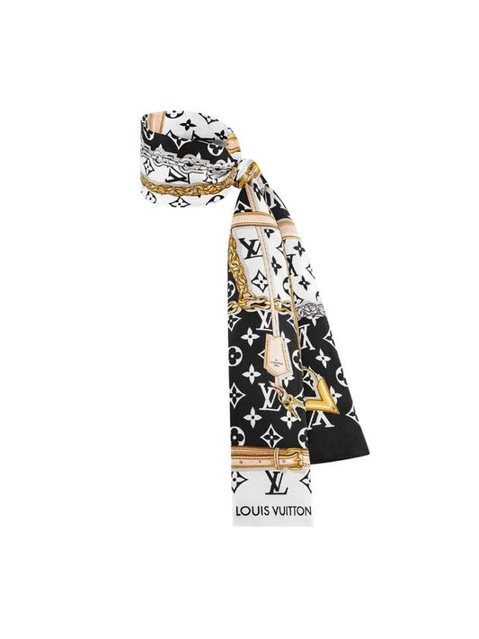 Monogram Confidential Scarf Black - LOUIS VUITTON - BALAAN 1