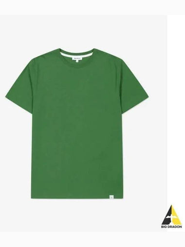 Niels Standard Short Sleeve T Shirt Bottle Green N0105598082 - NORSE PROJECTS - BALAAN 1