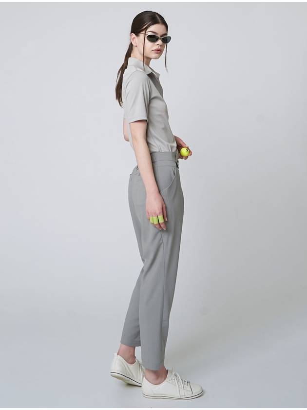 AW41TH09 Shirt collar top_light gray - ATHPLATFORM - BALAAN 7