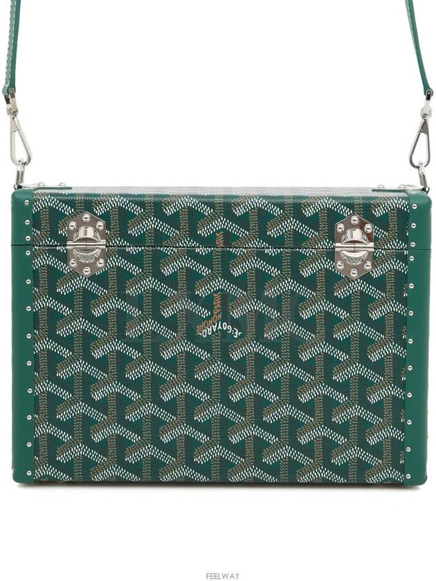 Cassette trunk bag green cross CASSETPM - GOYARD - BALAAN 4