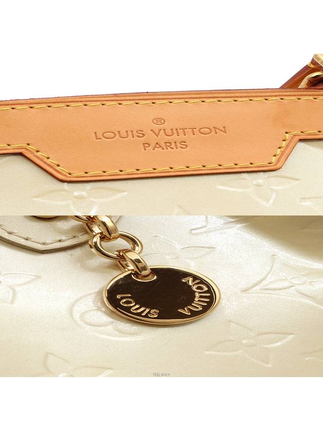 Monogram Vernis Blanc Korail Brea MM 2WAY M91456 - LOUIS VUITTON - BALAAN 9