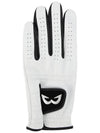 Golf Wear Premium Sheepskin Golf Gloves WB21SUWG01WH White - WHITEBALL - BALAAN 2