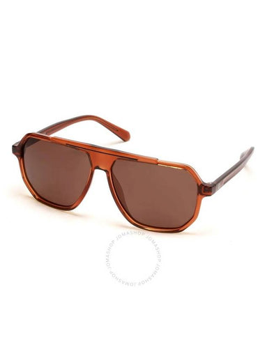 Guess Factory Brown Navigator Unisex Sunglasses GF5088 45E 60 - GUESS - BALAAN 1