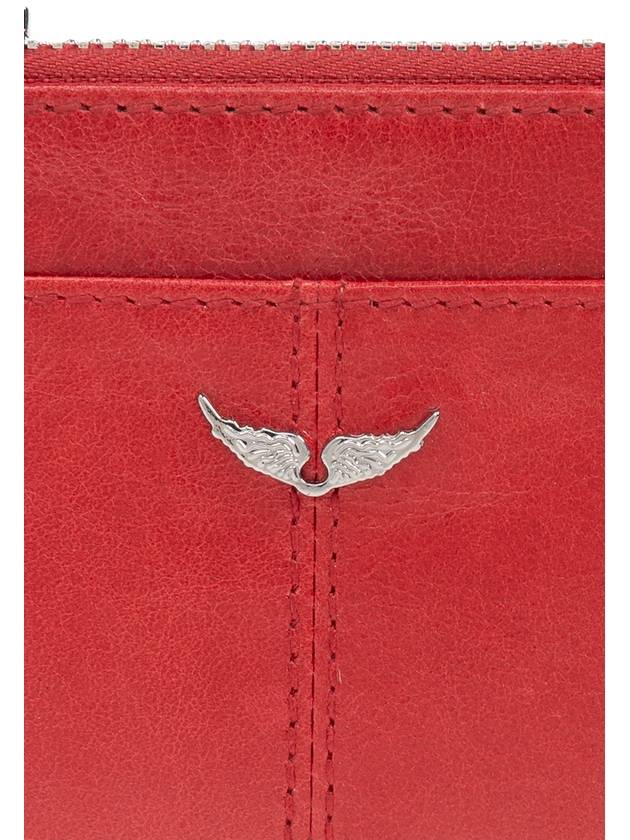 Zadig & Voltaire Leather Wallet, Women's, Red - ZADIG & VOLTAIRE - BALAAN 5