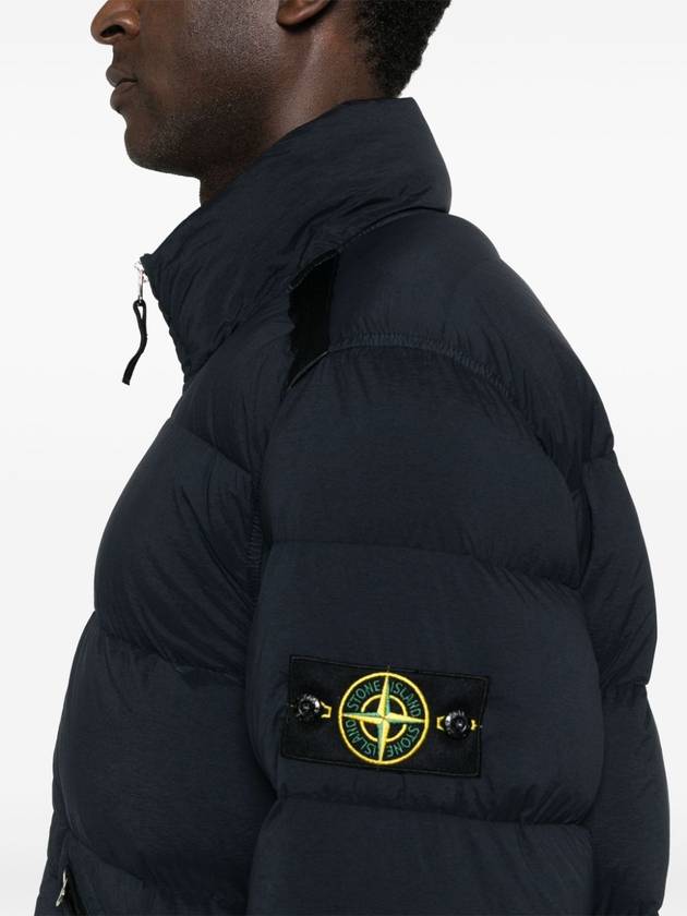 Seamless Tunnel Nylon Down TC Padding Navy - STONE ISLAND - BALAAN 7