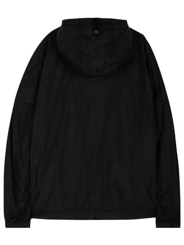 Garment Dyed Crinkle Reps R-Nylon Jacket Black - STONE ISLAND - BALAAN 3