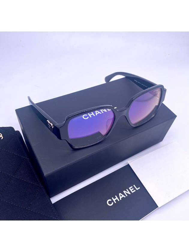 Eyewear CC Logo in Heart Square Eyeglasses Black - CHANEL - BALAAN 3