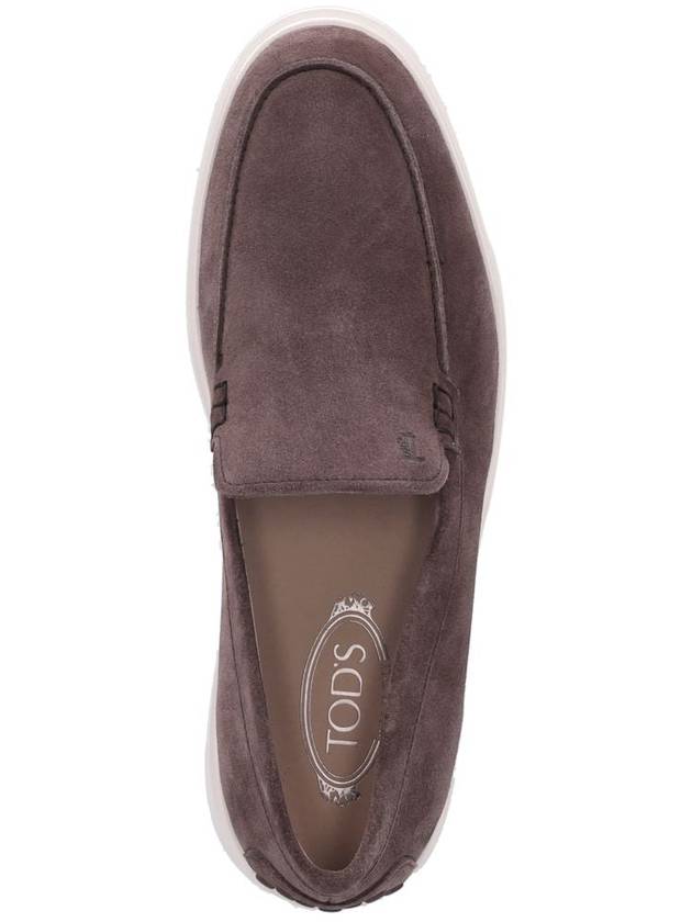 Men's Suede Loafers Brown - TOD'S - BALAAN 5