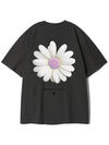 Elimeno EL Daisy Short Sleeve T-Shirt Charcoal - ELIMENO - BALAAN 2