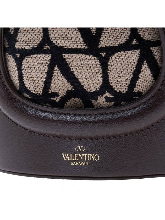 Toile Iconographe Bucket Bag Brown - VALENTINO - BALAAN 8