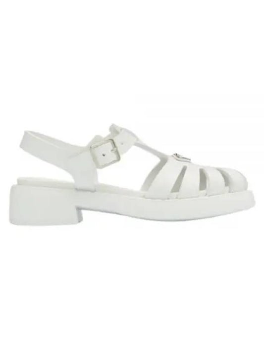 Brushed leather fisherman sandals - PRADA - BALAAN 2