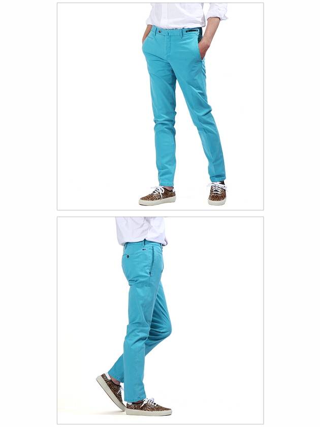 Men's Chino Straight Pants Blue - PT01 - BALAAN 3