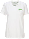 Princess Logo Short Sleeve T-Shirt White - OFF WHITE - BALAAN 1