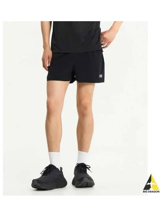 NBNVE4P101 MEN Running 3 part short pants BLACK - NEW BALANCE - BALAAN 1