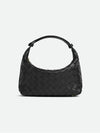 Mini WALLACE Shoulder Bag Black 754443 V3IV1 8425 - BOTTEGA VENETA - BALAAN 1
