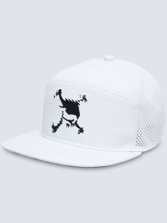 Skull Flat Brim 23.0 Snapback White - OAKLEY - BALAAN 2